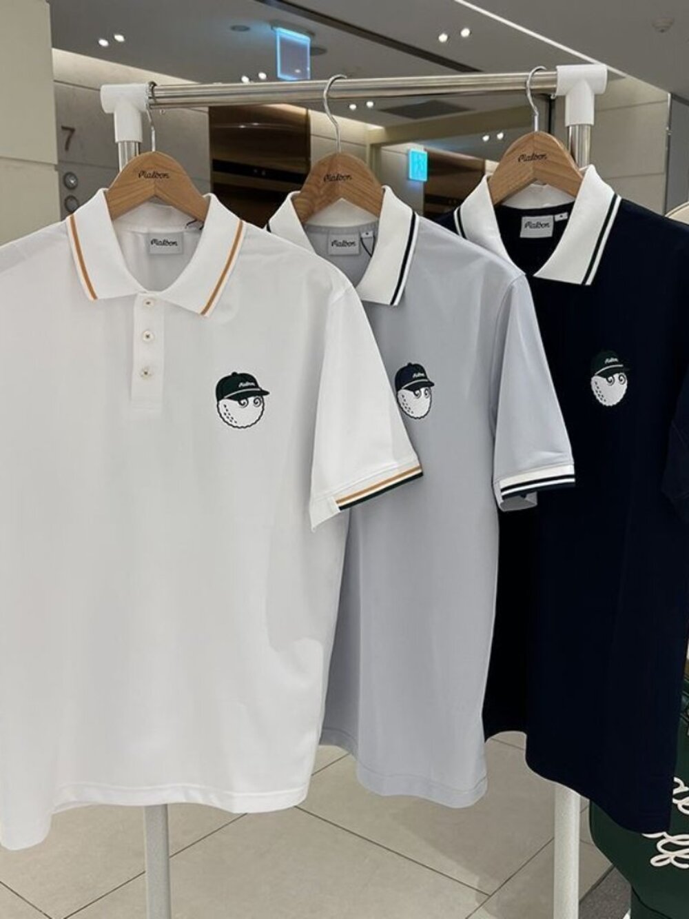 Malbon Golf Apparel Men's Short Sleeve Polo Shirt Sports Top